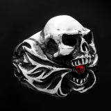 Hell Fire Skull Ring