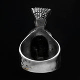 Spartan Leonidas Skull Ring
