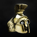 Spartan Leonidas Skull Ring