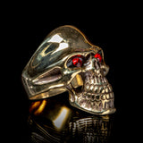 Grinning Classic Skull Ring - Ring - Big Joes Biker Rings