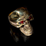 Grinning Classic Skull Ring - Ring - Big Joes Biker Rings