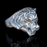 Tiger Ring with Marquise Eyes