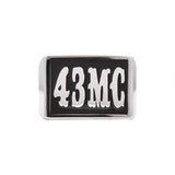 43MC (Big Top Font) 4-Letter Ring