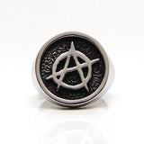 Anarchy Ring - Ring - Big Joes Biker Rings