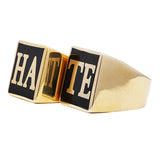 HATE Ring Set