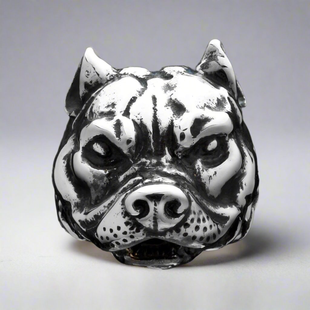 Pit Bull Ring (Large) – Big Joes Biker Rings