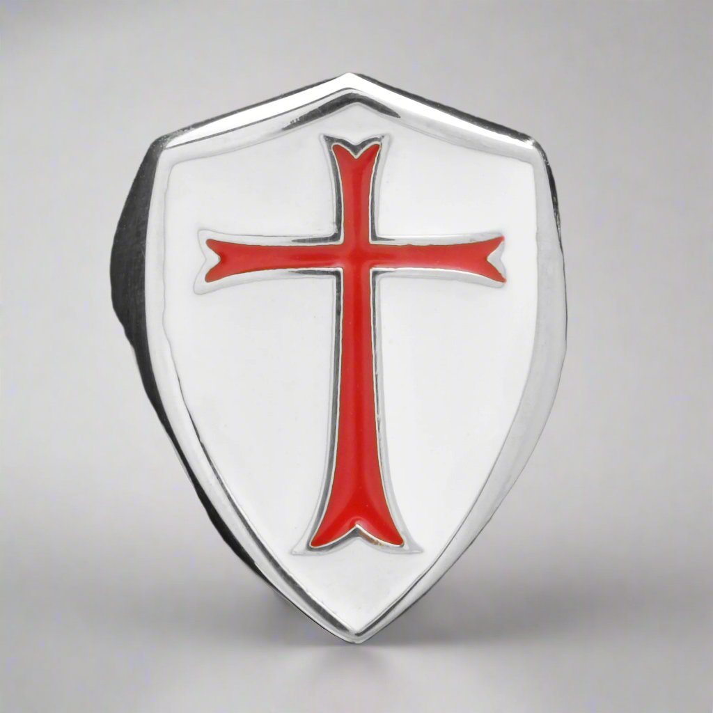Crusader Cross Knights Templar Ring (R&W) – Big Joes Biker Rings