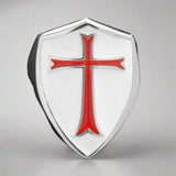 Crusader Cross Knights Templar Ring (R&W)