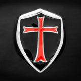 Crusader Cross Knights Templar Ring (R&B)