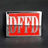 DFFD (Big Top Font)  4-Letter Ring