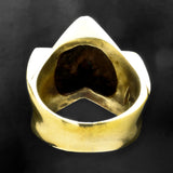 Enamel Pentagram Ring
