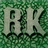 Various Ironrider Font - Two Letter Bronze Rings