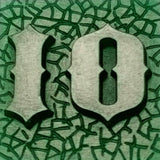 Various Ironrider Font - Two Letter Bronze Rings