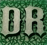 Various Ironrider Font - Two Letter Bronze Rings
