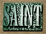 SAINT (K22 Font) 4-Letter Ring