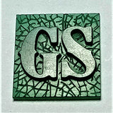 K22 Ambelyn Font - D to G Two Letter Bronze Rings