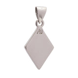 1%er Diamond Face Small Pendant