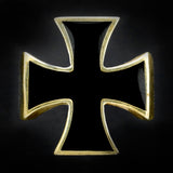 Iron Cross Enamel Ring