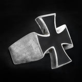 Iron Cross Enamel Ring