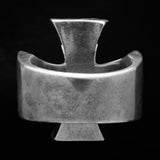 Iron Cross Enamel Ring