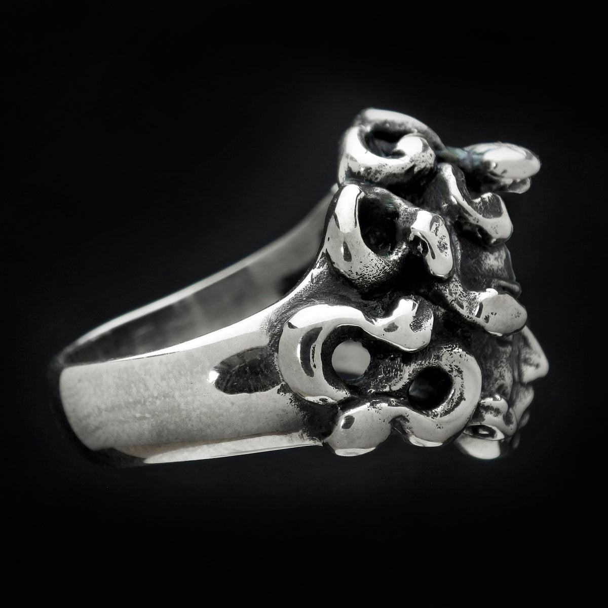 Medusa Ring Big Joes Biker Rings