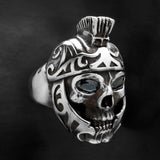 Roman Skull Ring