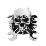 Skull and Wrenches Ring