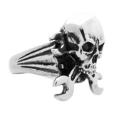 Skull and Wrenches Ring