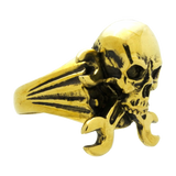 Skull and Wrenches Ring