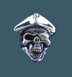 Pirate Skull Ring - Ring - Big Joes Biker Rings
