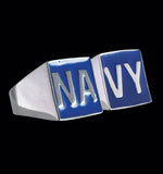 NAVY Ring Set - Ring - Big Joes Biker Rings