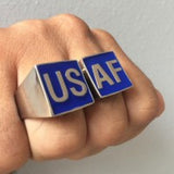 USAF Ring Set - Ring - Big Joes Biker Rings