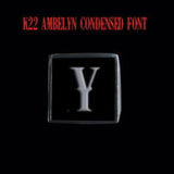 Square K22 Ambelyn Font 1-Letter Sterling Silver Rings - Ring - Big Joes Biker Rings