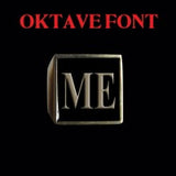 Oktave Font - M to Q Two Letter Bronze Rings - Ring - Big Joes Biker Rings