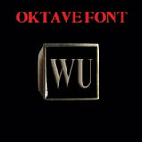 Oktave Font - R to Z Two Letter Bronze Rings - Ring - Big Joes Biker Rings