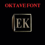 Oktave Font - D to G Two Letter Bronze Rings - Ring - Big Joes Biker Rings