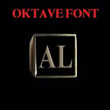 Oktave Font - A to C Two Letter Bronze Rings - Ring - Big Joes Biker Rings