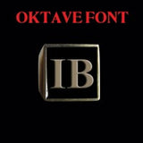 Oktave Font - H to L Two Letter Bronze Rings - Ring - Big Joes Biker Rings