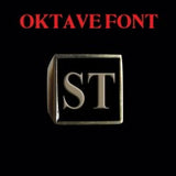 Oktave Font - R to Z Two Letter Bronze Rings - Ring - Big Joes Biker Rings