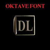 Oktave Font - D to G Two Letter Bronze Rings - Ring - Big Joes Biker Rings