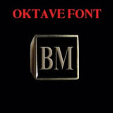 Oktave Font - A to C Two Letter Bronze Rings - Ring - Big Joes Biker Rings