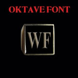Oktave Font - R to Z Two Letter Bronze Rings - Ring - Big Joes Biker Rings
