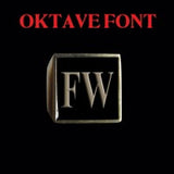 Oktave Font - D to G Two Letter Bronze Rings - Ring - Big Joes Biker Rings