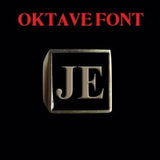 Oktave Font - H to L Two Letter Bronze Rings - Ring - Big Joes Biker Rings