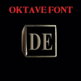 Oktave Font - D to G Two Letter Bronze Rings - Ring - Big Joes Biker Rings