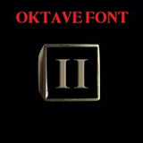 Oktave Font - H to L Two Letter Bronze Rings - Ring - Big Joes Biker Rings