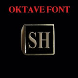 Oktave Font - R to Z Two Letter Bronze Rings - Ring - Big Joes Biker Rings