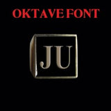 Oktave Font - H to L Two Letter Bronze Rings - Ring - Big Joes Biker Rings