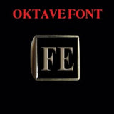 Oktave Font - D to G Two Letter Bronze Rings - Ring - Big Joes Biker Rings