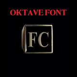 Oktave Font - D to G Two Letter Bronze Rings - Ring - Big Joes Biker Rings